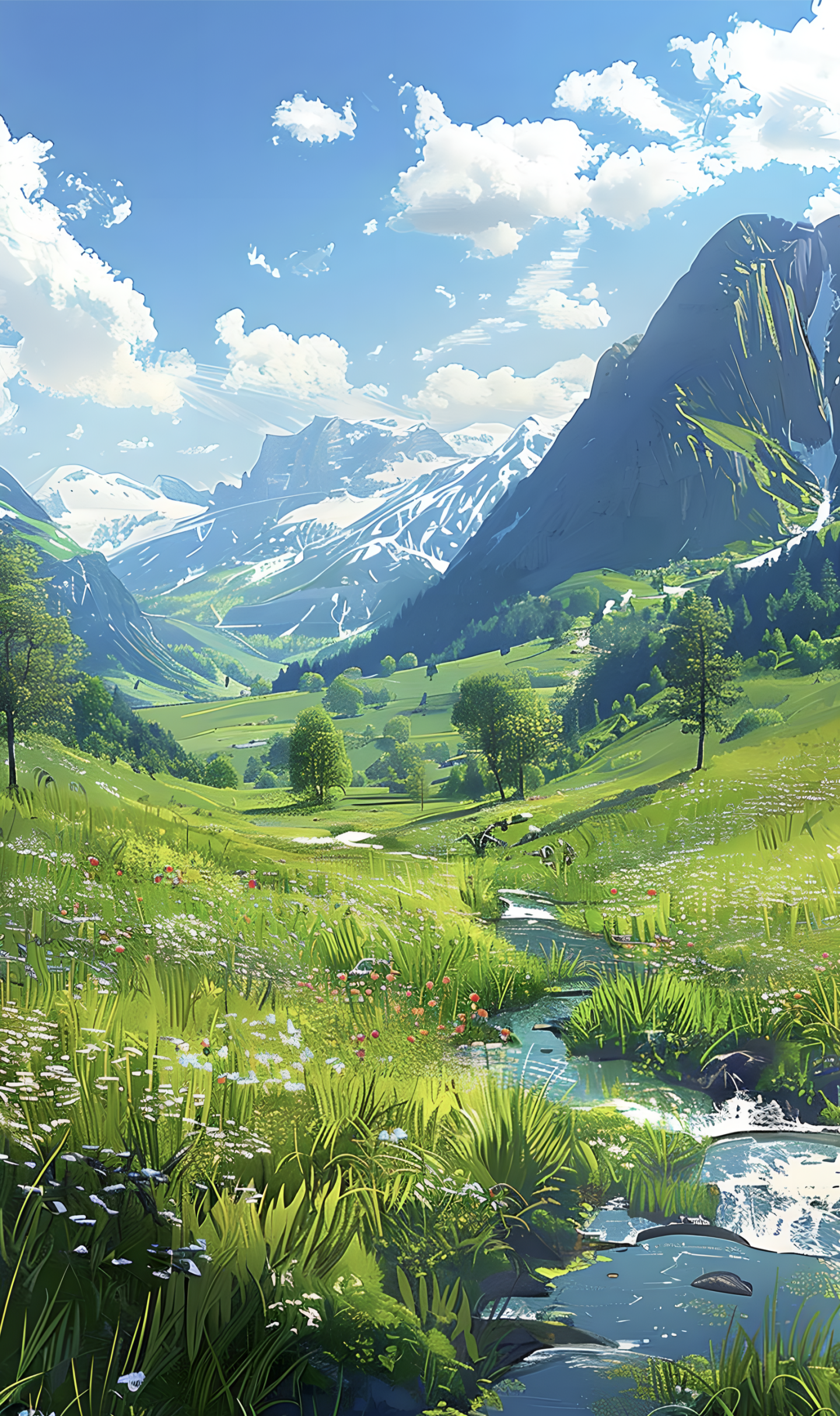 山裡的風景
