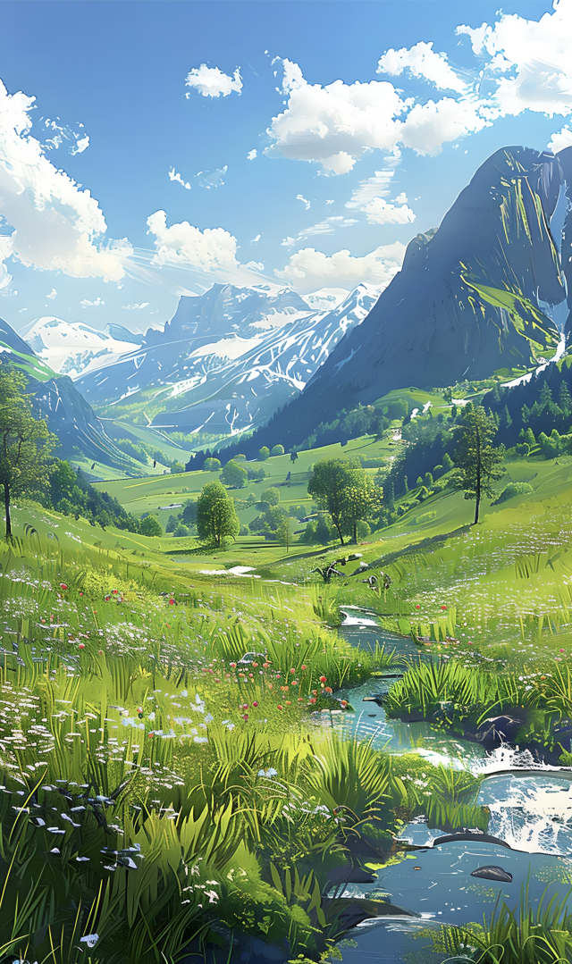 山里的风景