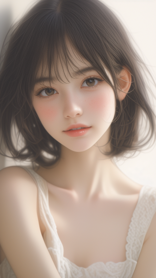 阳光清纯美女