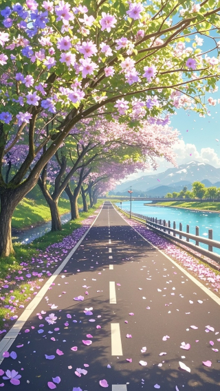 户外路边风景