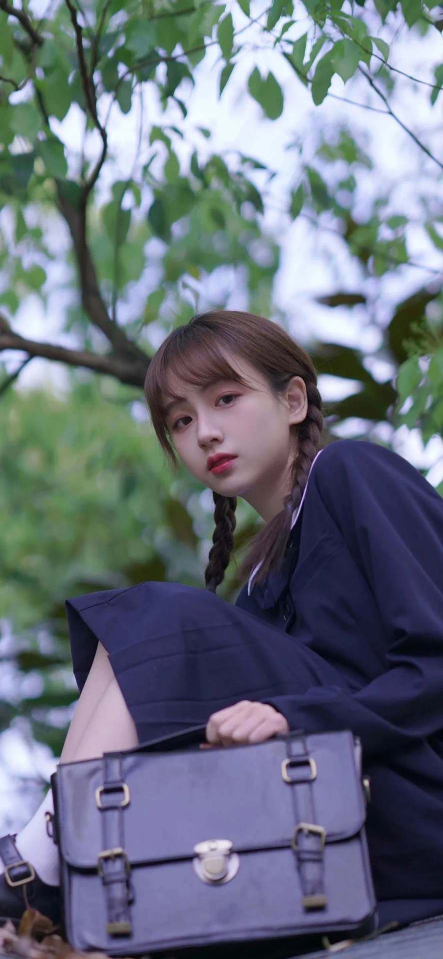 微信聊天背景超清假裝女朋友壁紙159