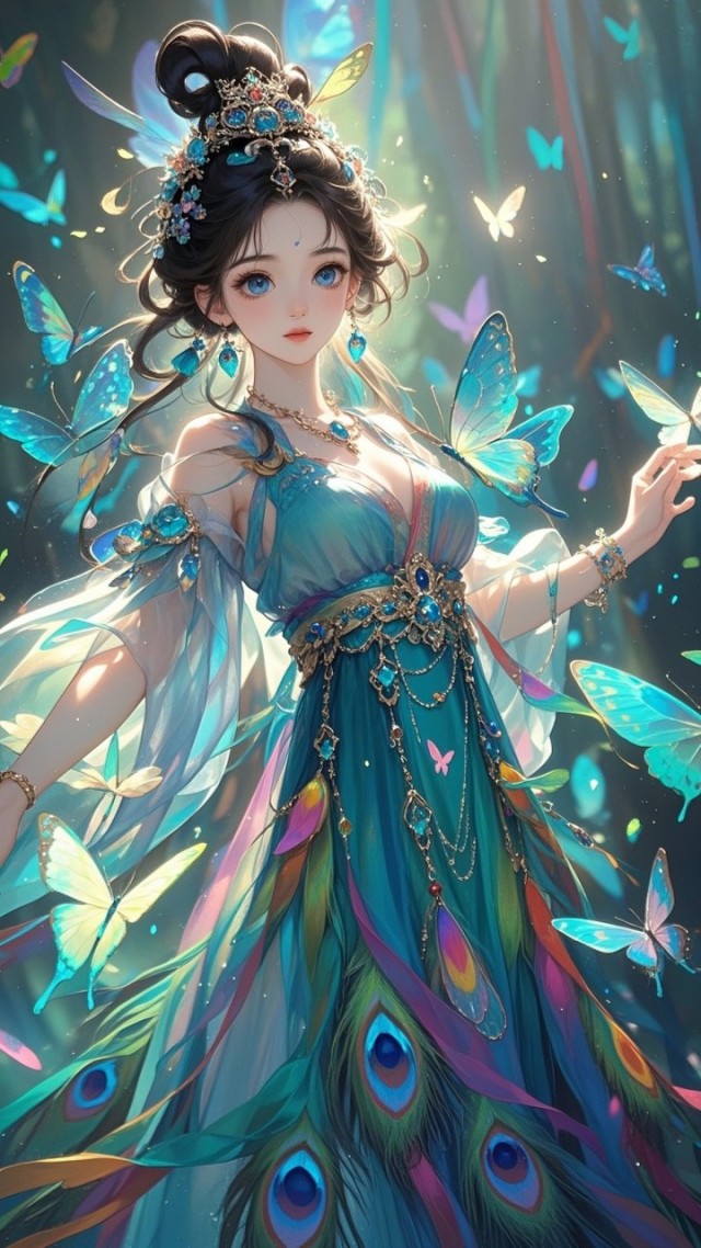 蝴蝶纷飞