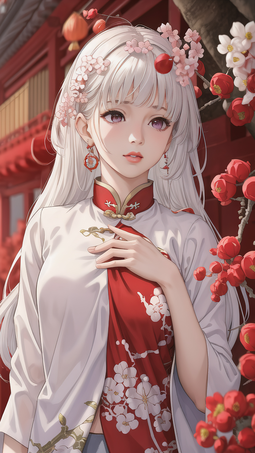 櫻花樹下