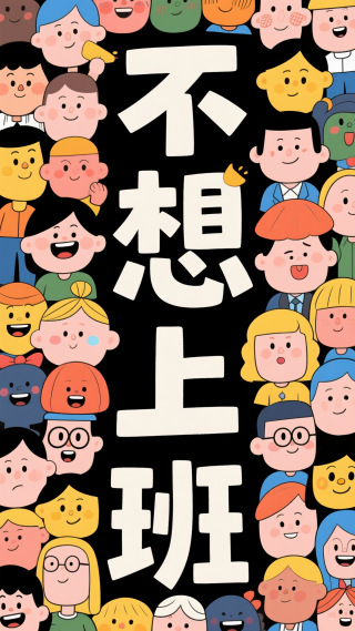 不想上班