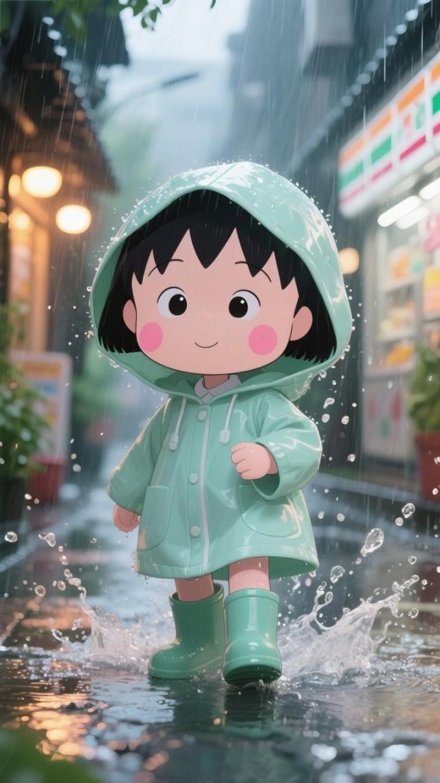 小丸子的雨靴