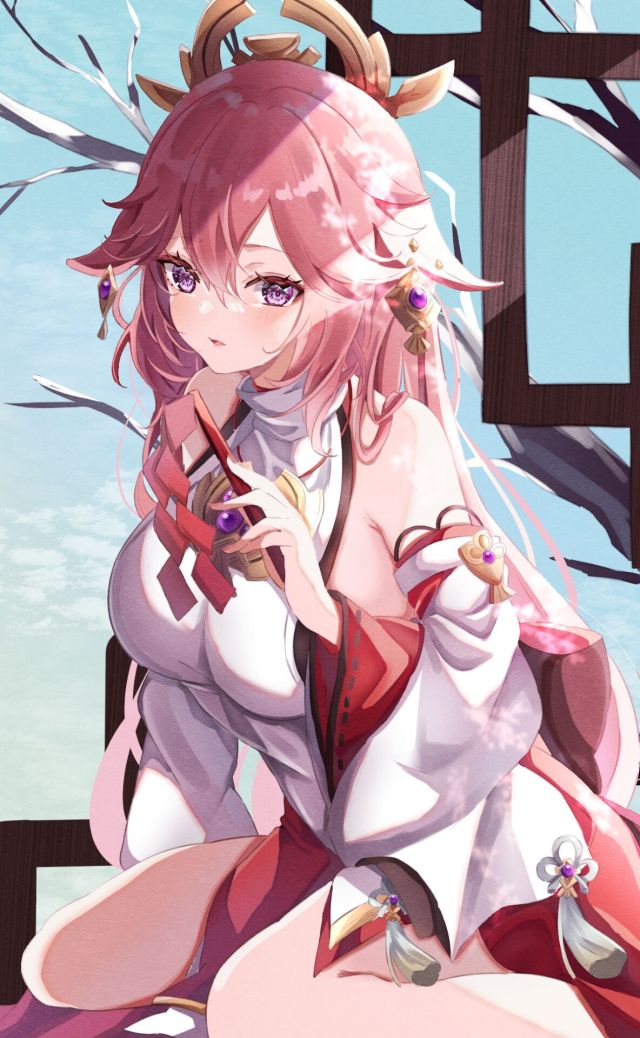 八重神子微信背景圖片大全
