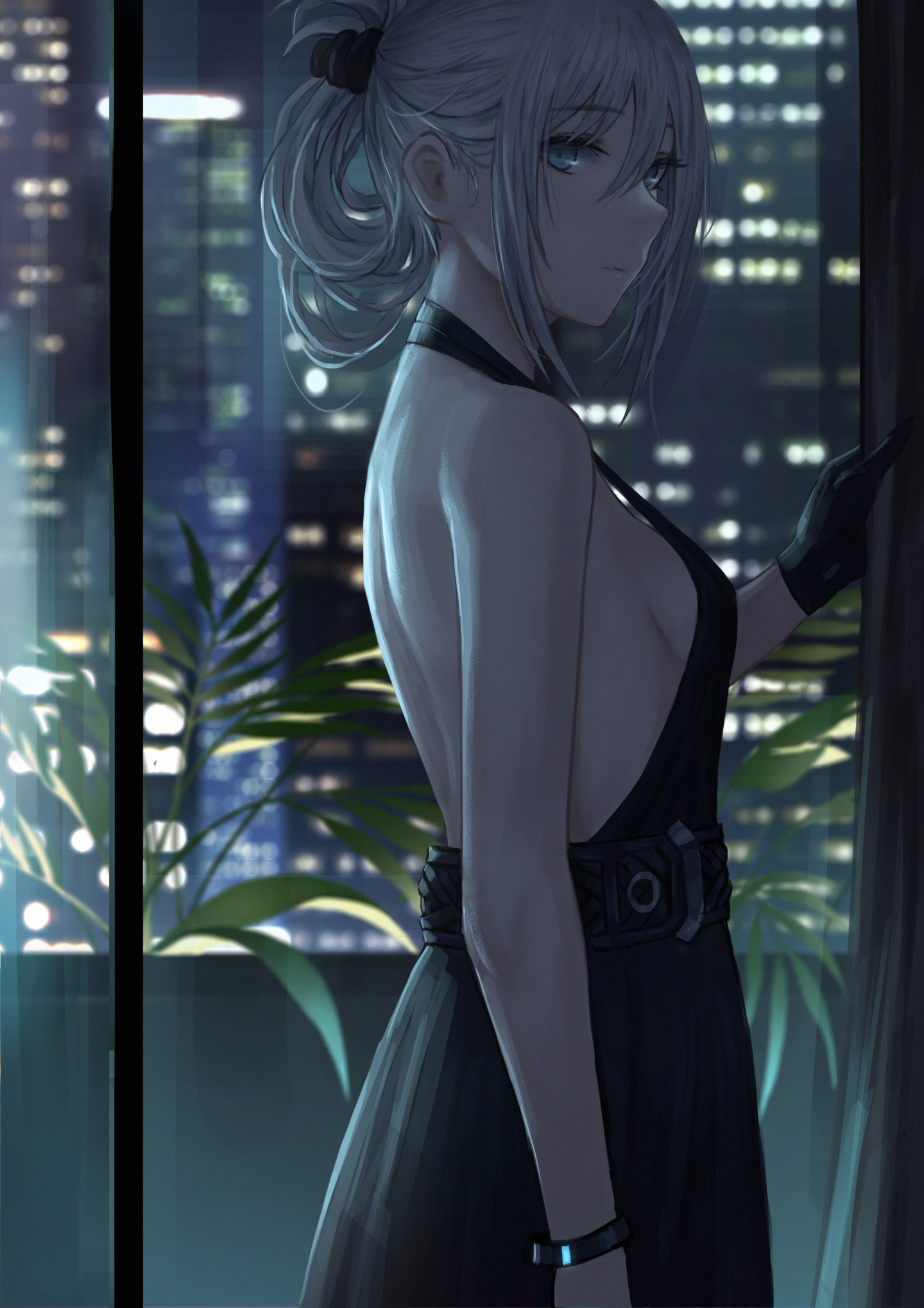 黑色