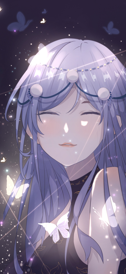 嫵媚的少女