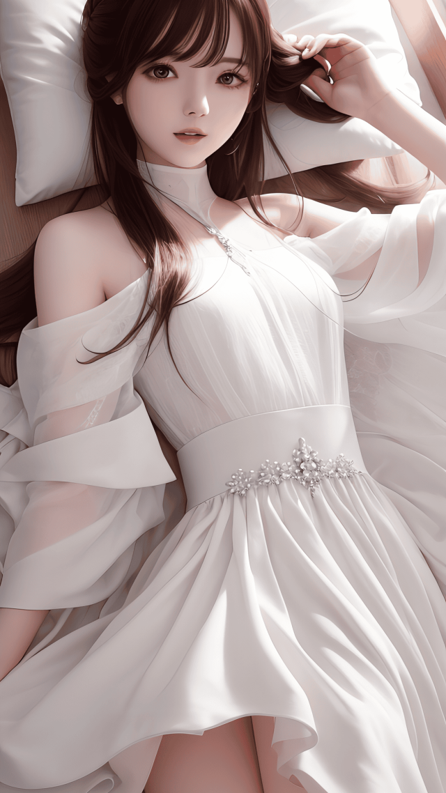 清丽脱俗  女