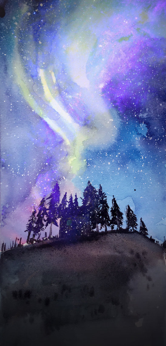 星空北极光