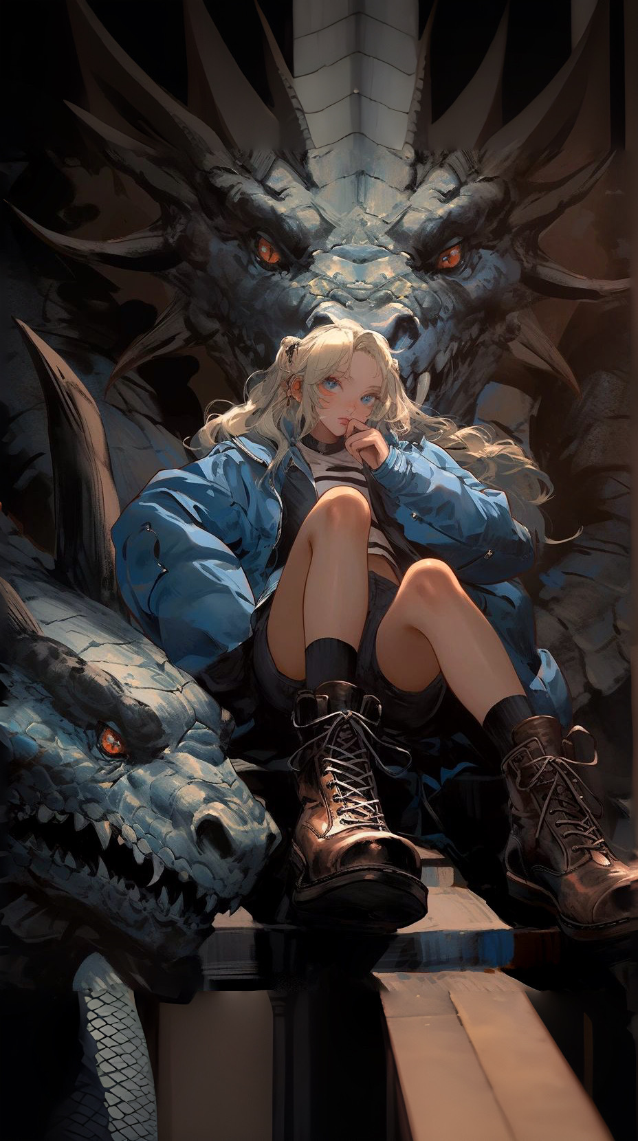 美女神龍神獸系列