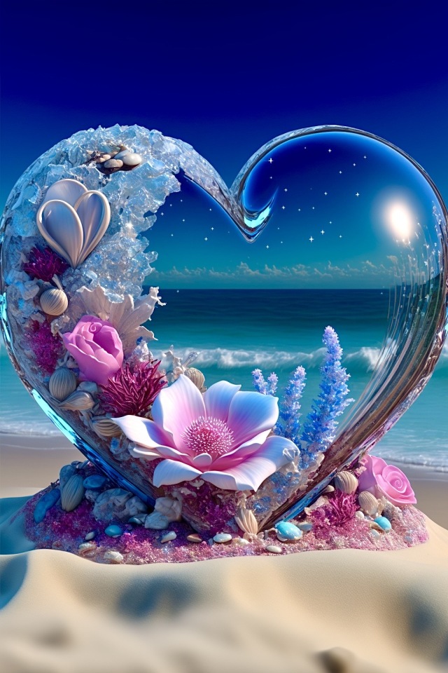 海灘水晶