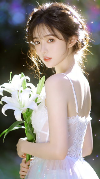 捧花少女 百合3