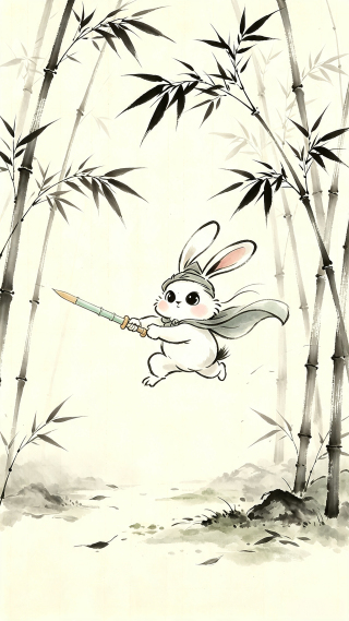 竹间侠兔