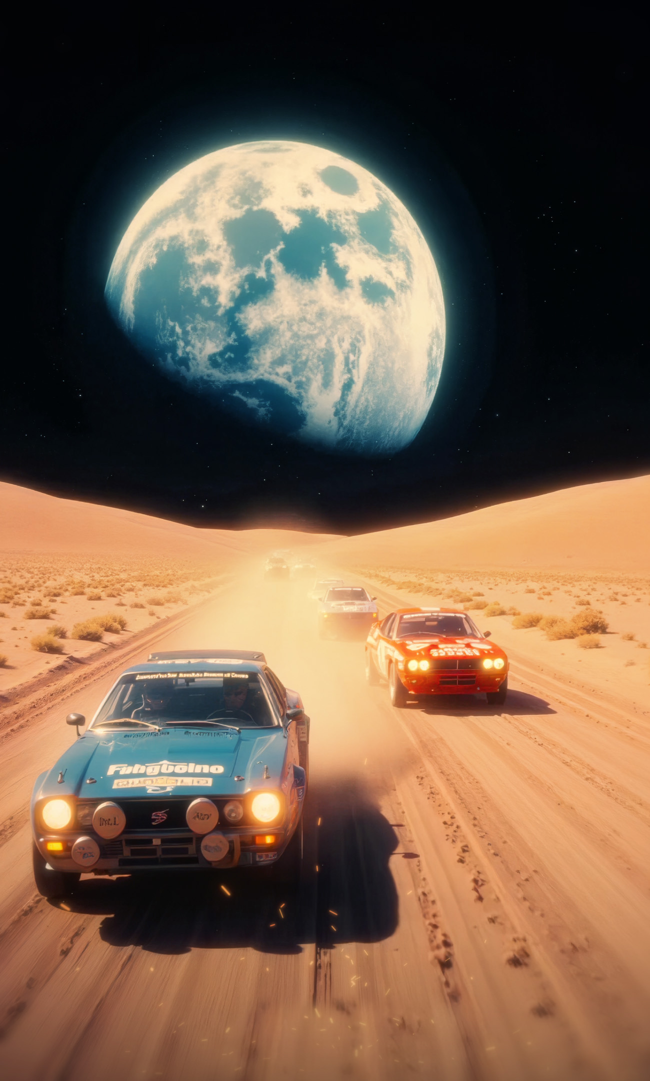 月球探秘の拉力赛