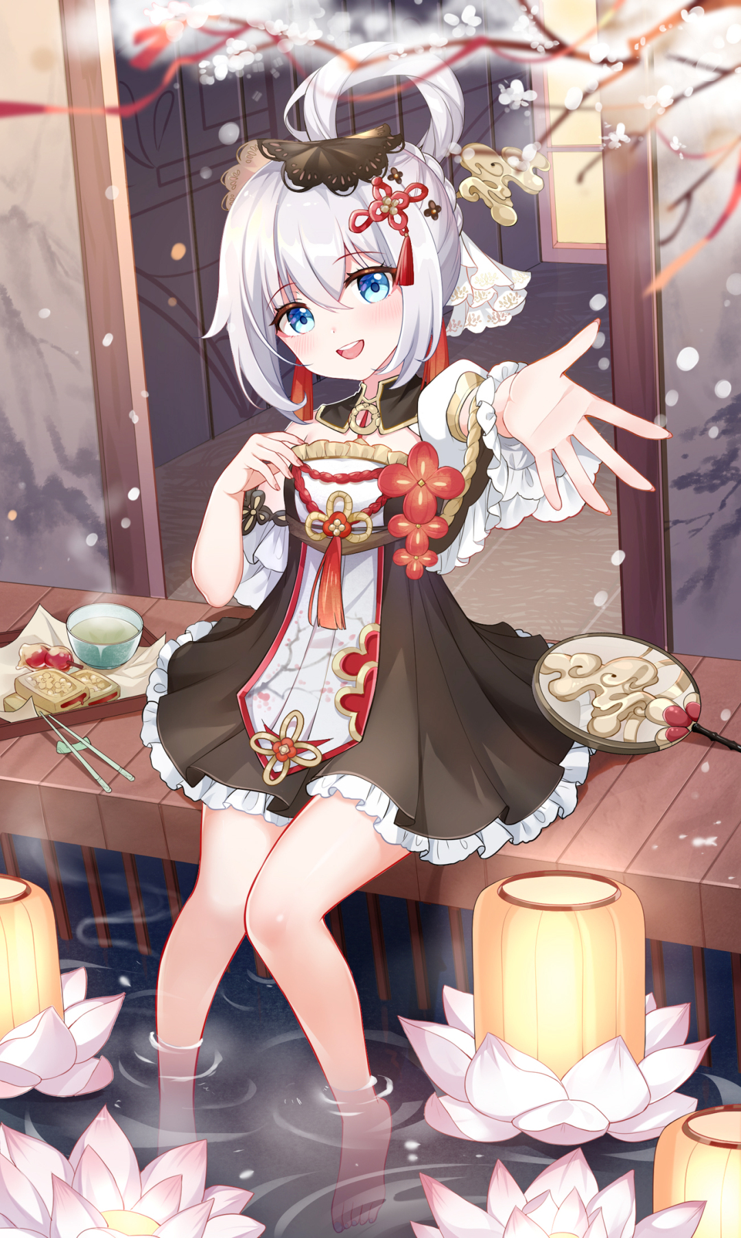 和德麗莎一起賞花吧