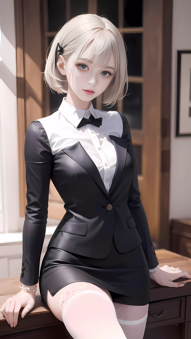 短髮女孩