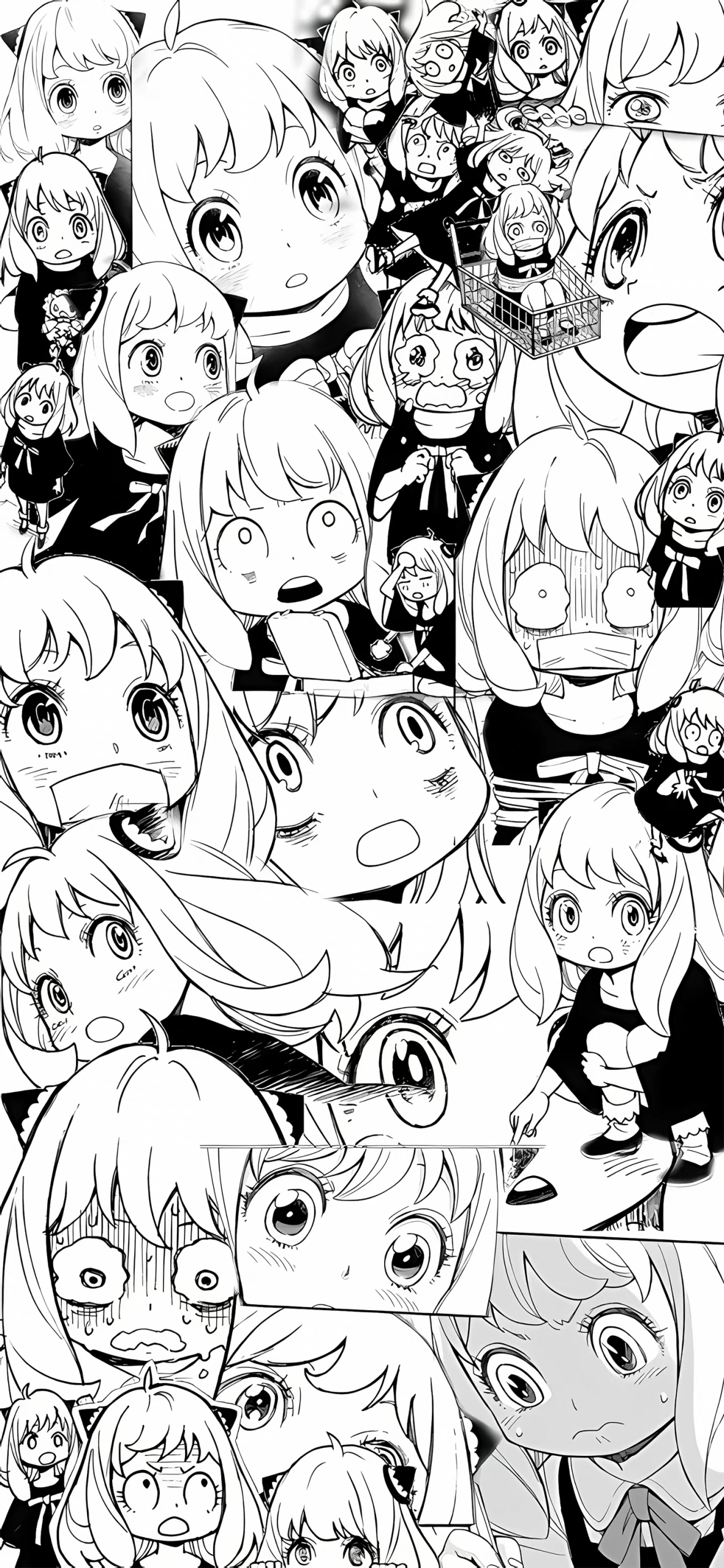 二次元線條畫