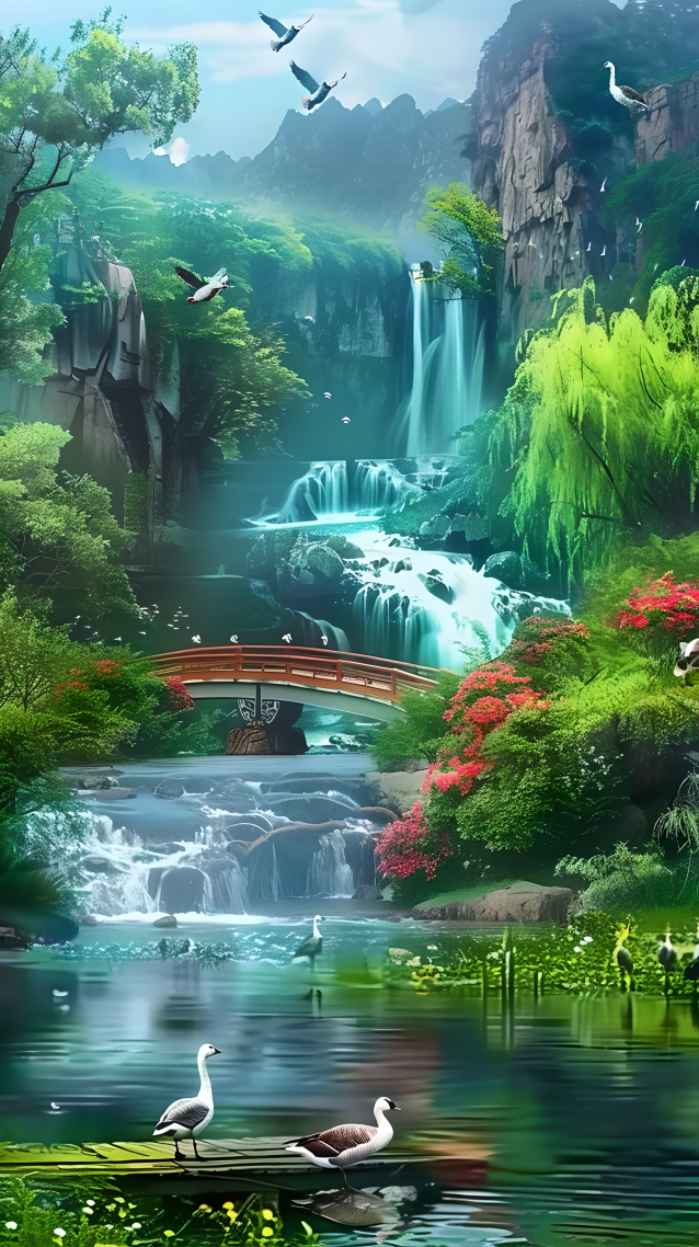 自然风景如画(风景手机静态壁纸) - 风景手机壁纸下载 - 元气壁纸