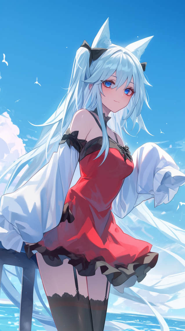兔耳黑絲娘