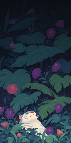 丛林中的虎