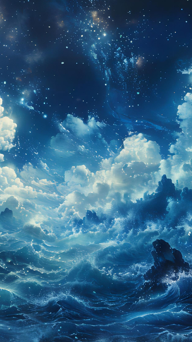 蓝色星海