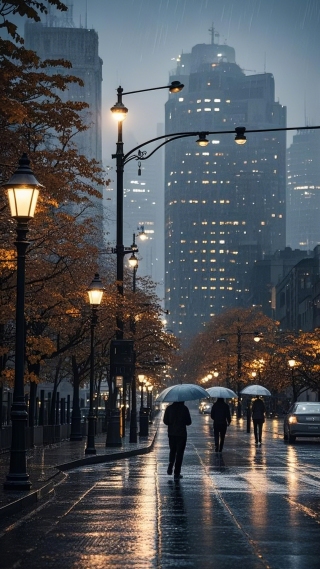 雨夜