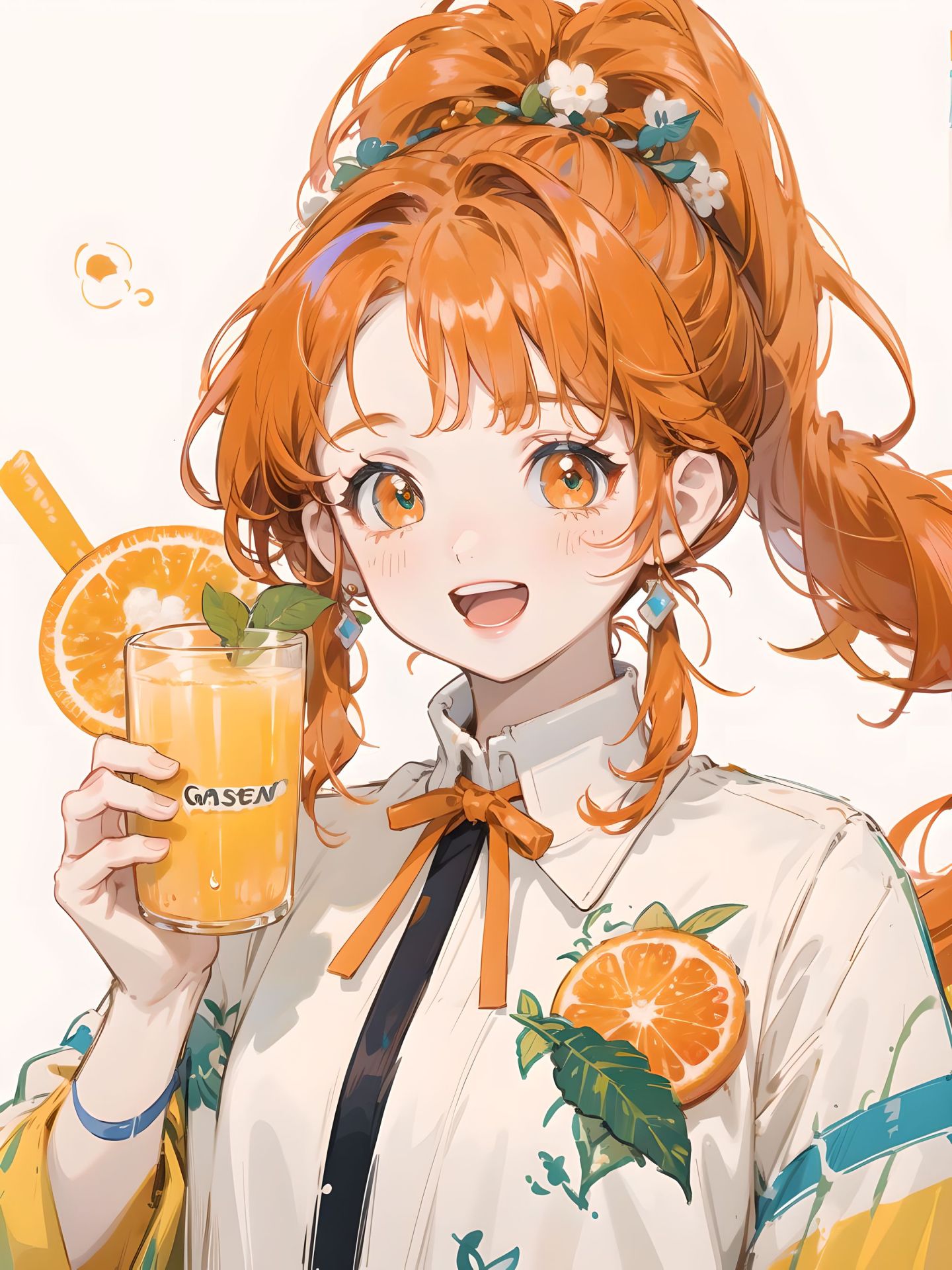 橘子女孩