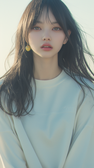清新阳光美女