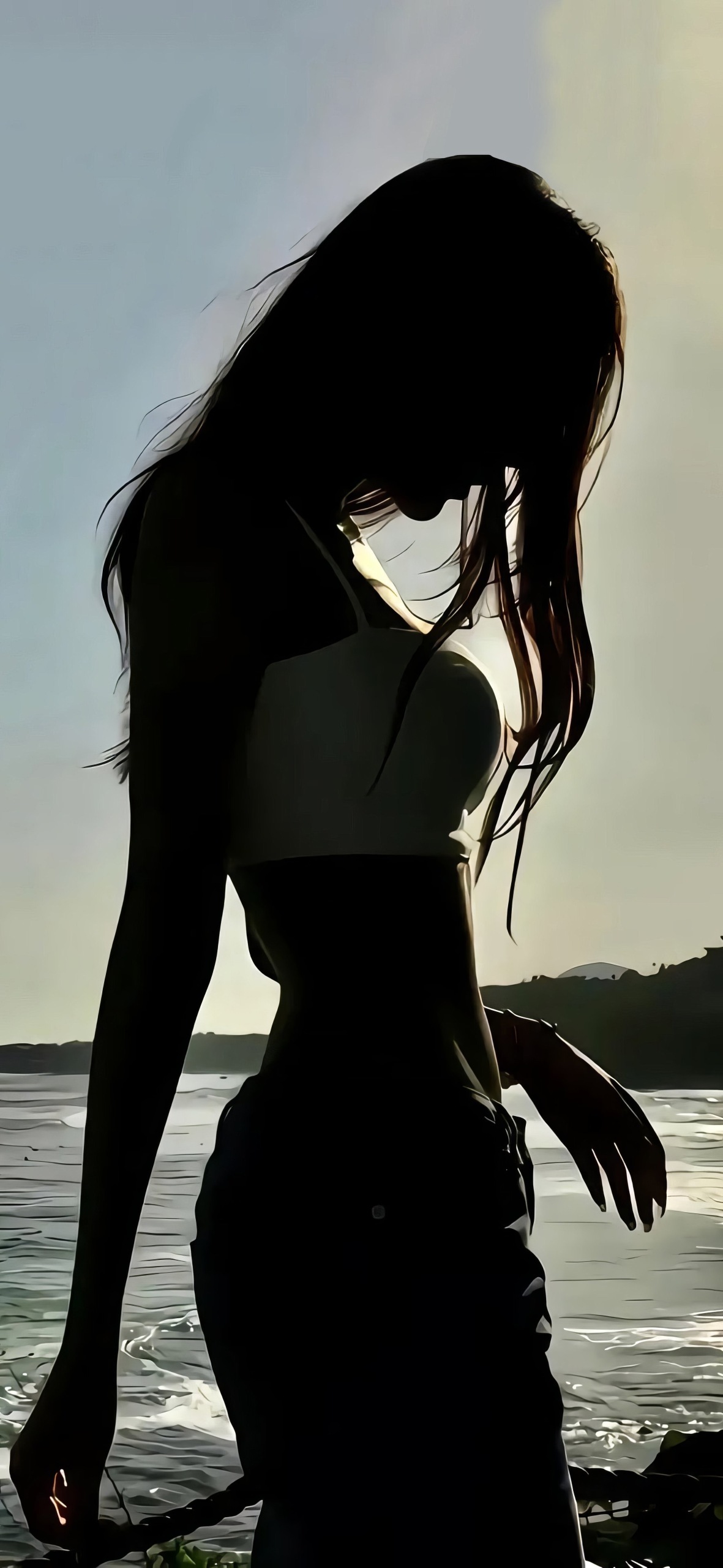 美女剪影