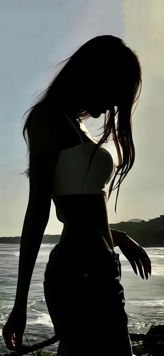 美女剪影