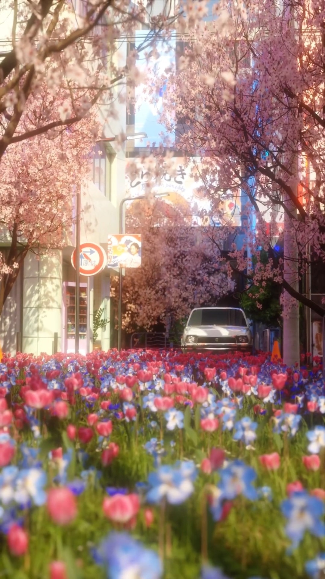 街道花
