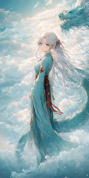 女孩与龙