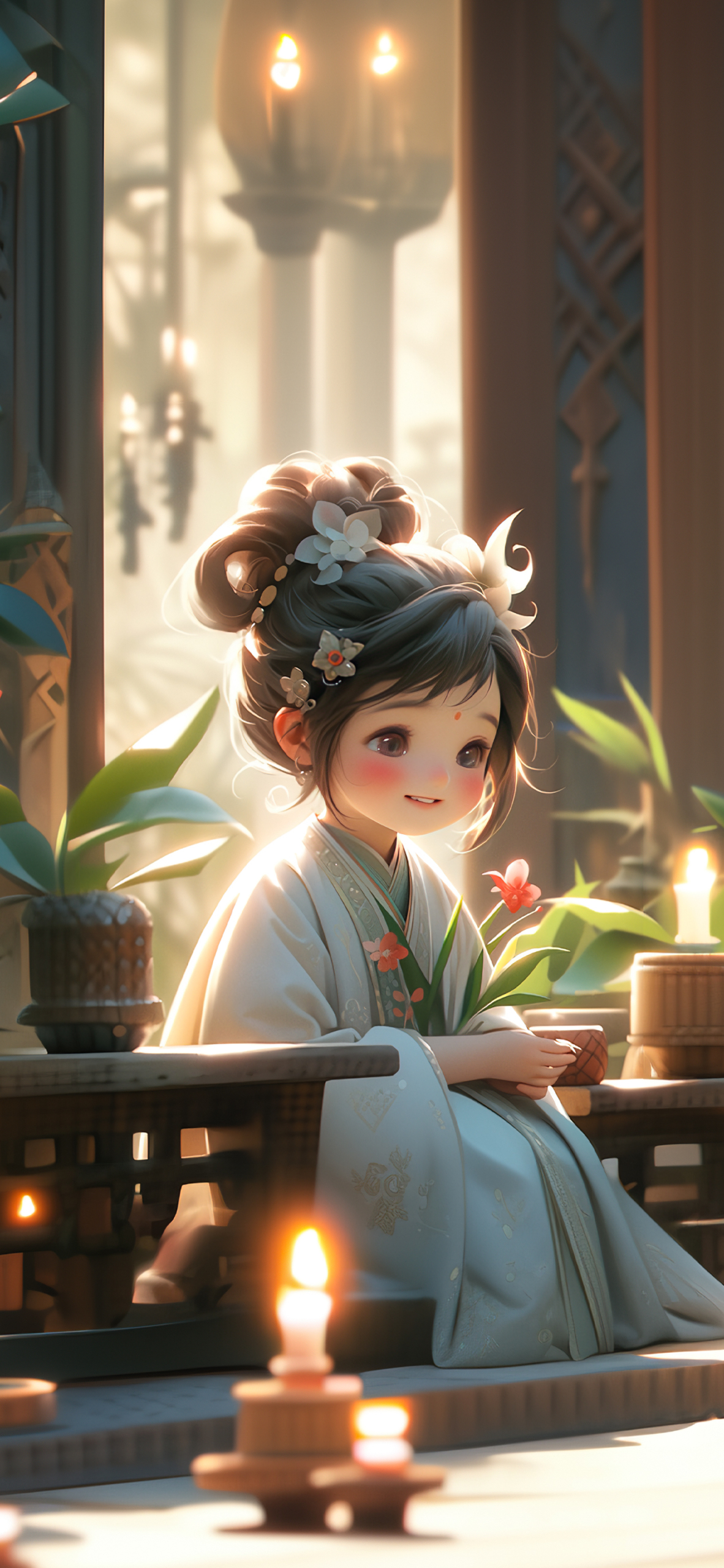 可爱女孩