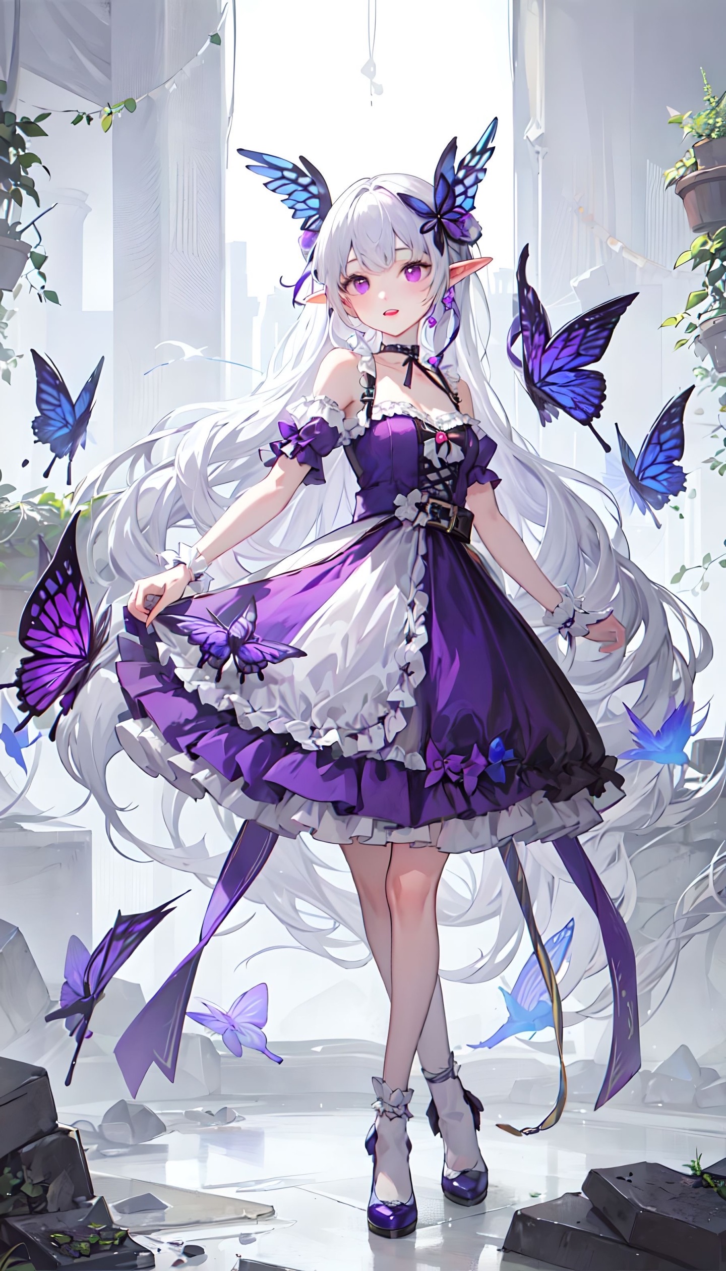 蝴蝶少女