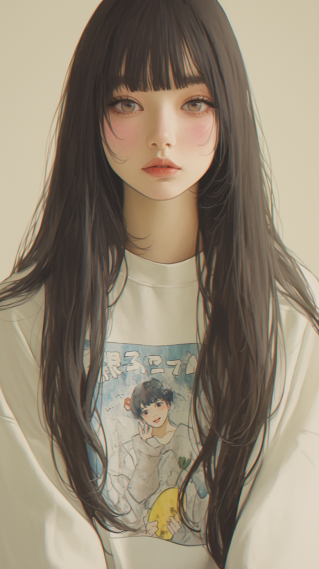 清新清纯美女
