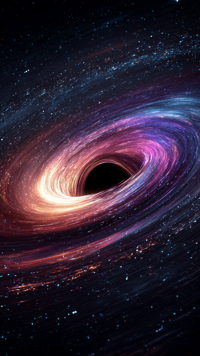 图3：宇宙漩涡黑洞