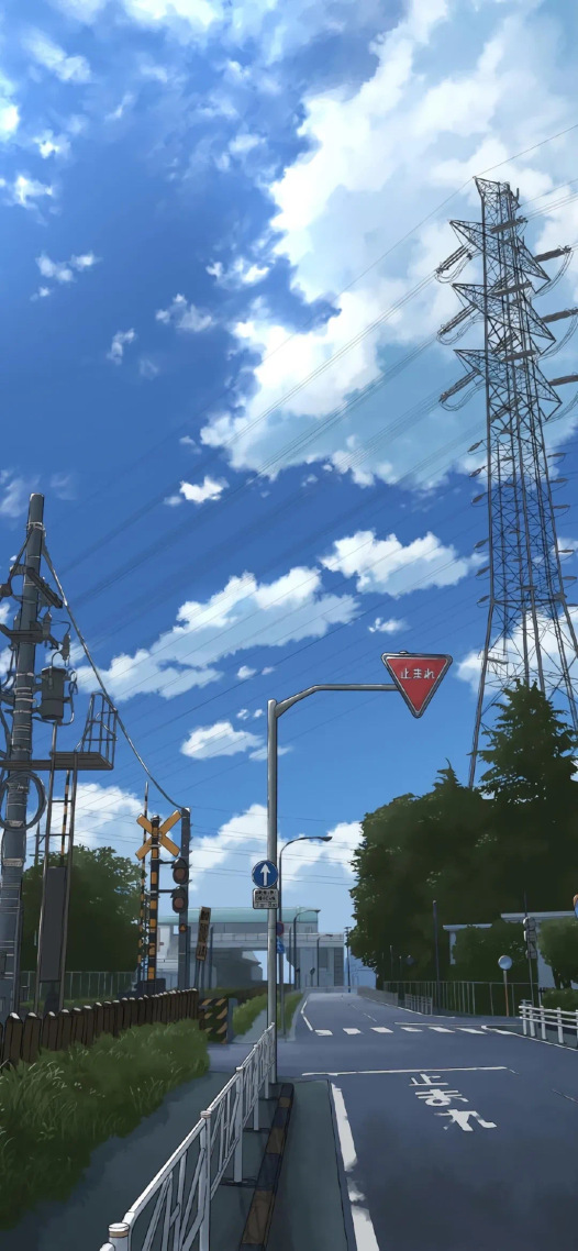 高清手機壁紙動漫街景