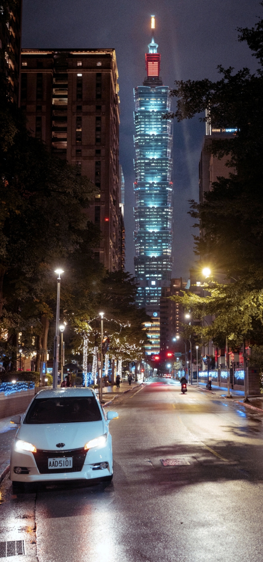 日系夜景街道