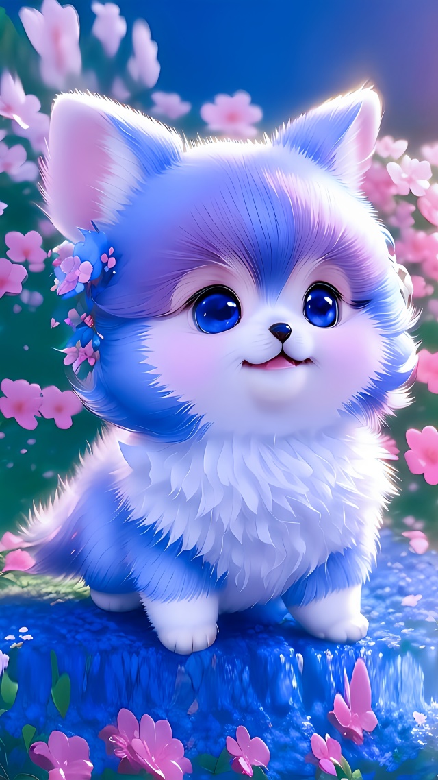 蓝色小可爱