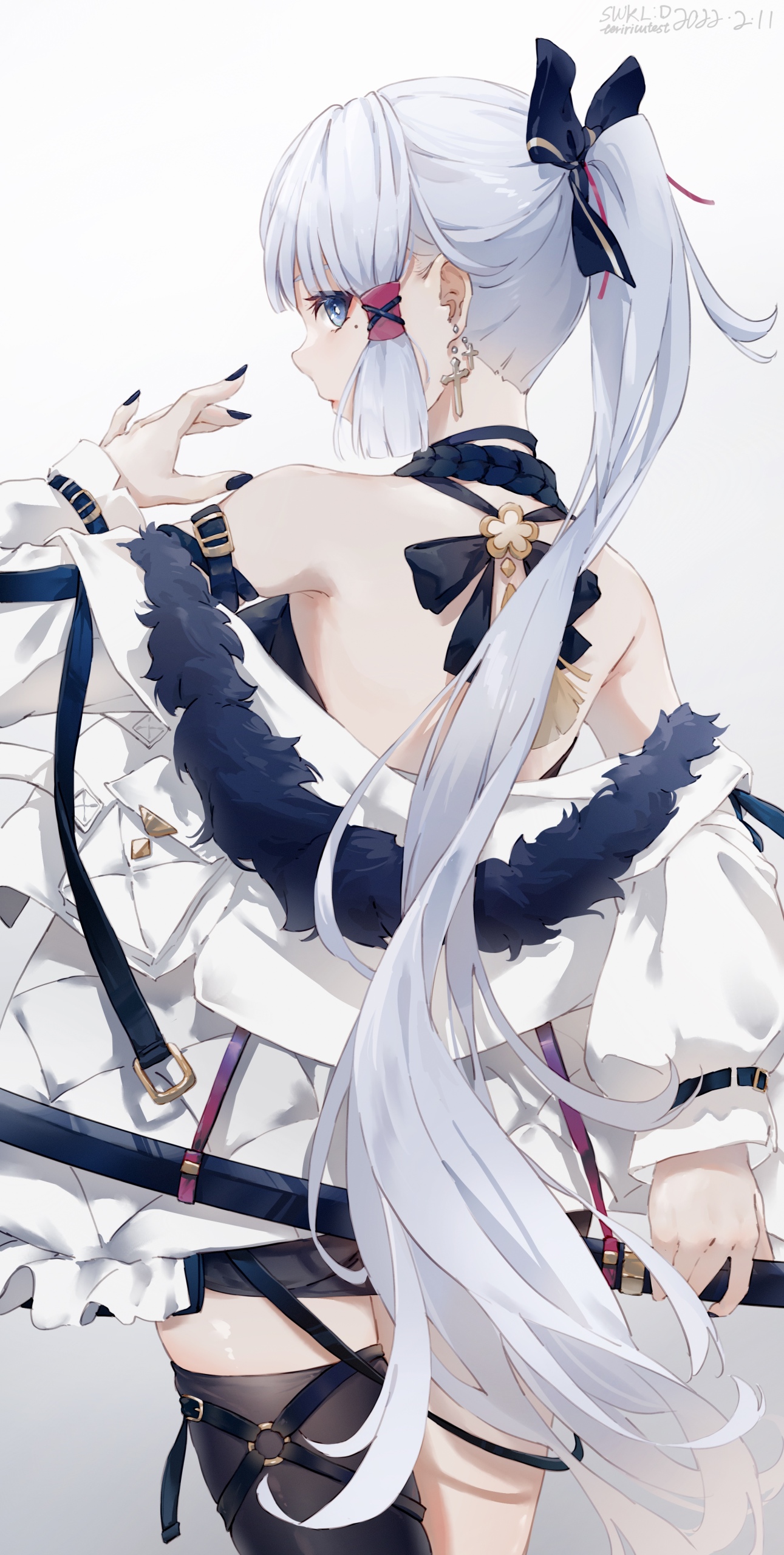  私服 神里大小姐微信聊天背景牆壁紙