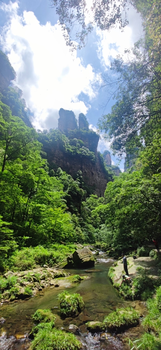 美景迷人聊天背景圖片微信