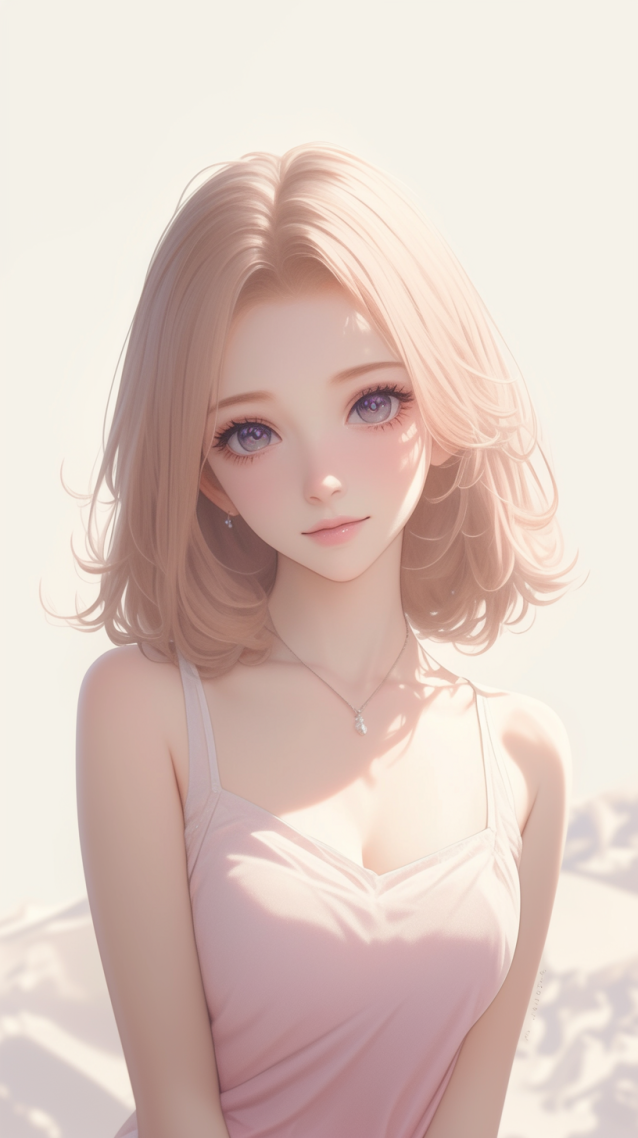 温文尔雅的少女