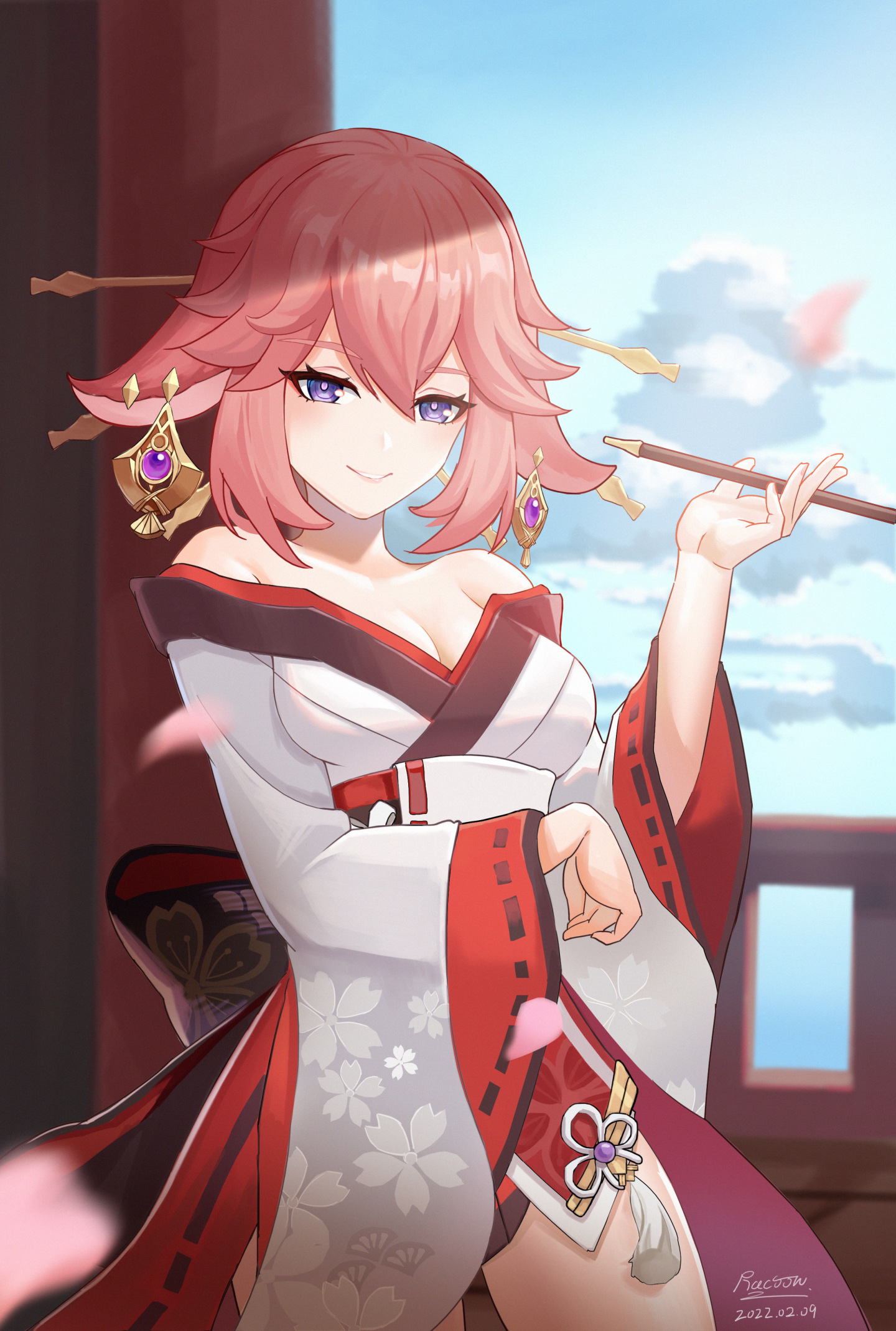 屏保圖片八重神子