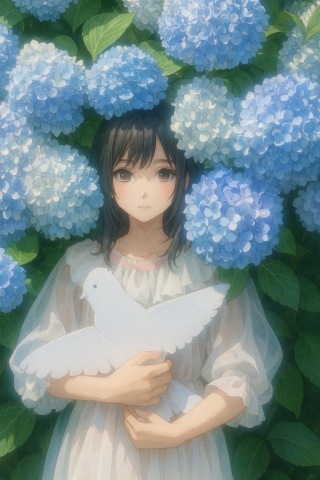 花丛少女