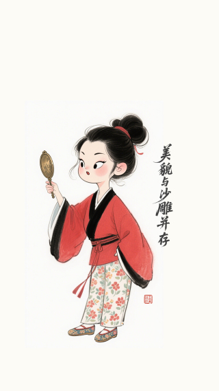 好美呀