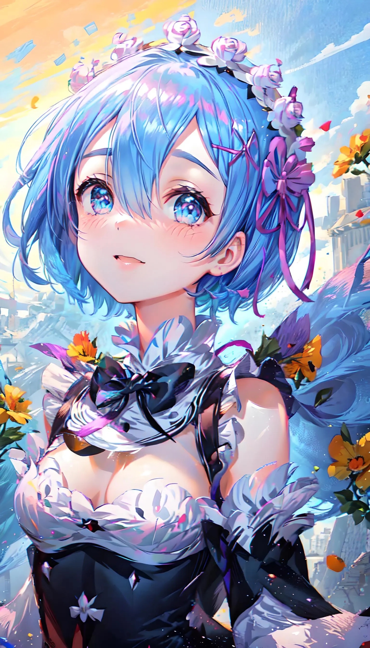 大眼美女