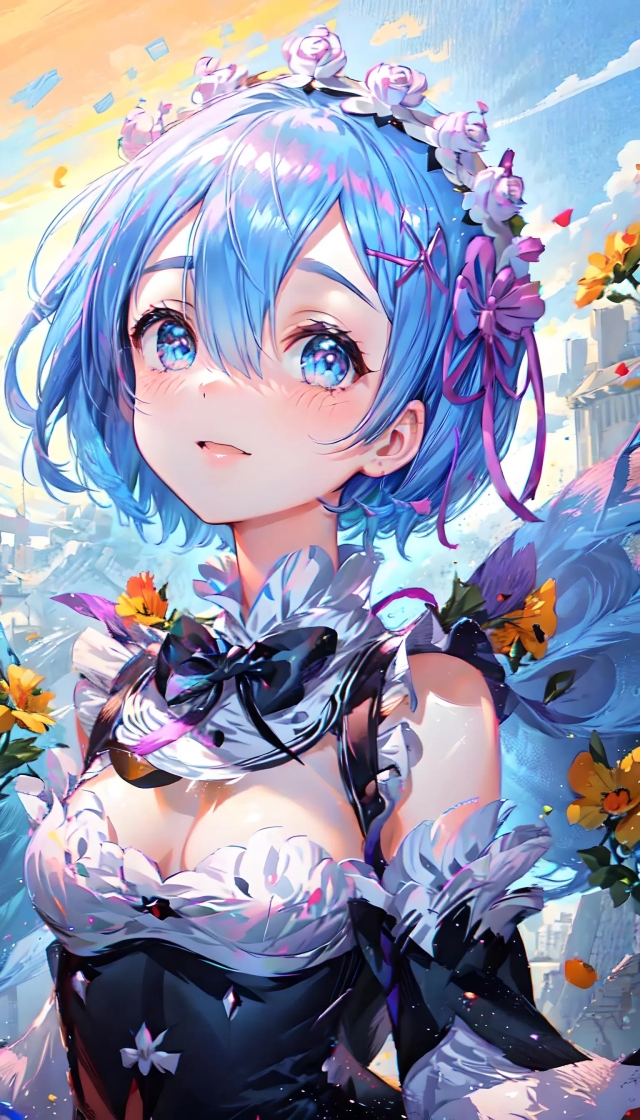 大眼美女