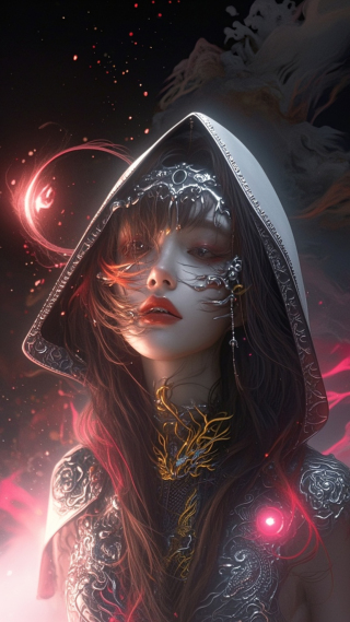 赛博朋克科幻少女