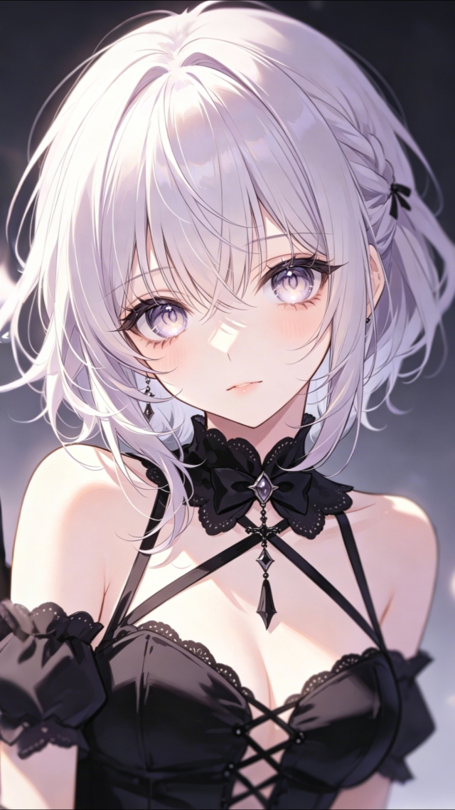 8K白发少女